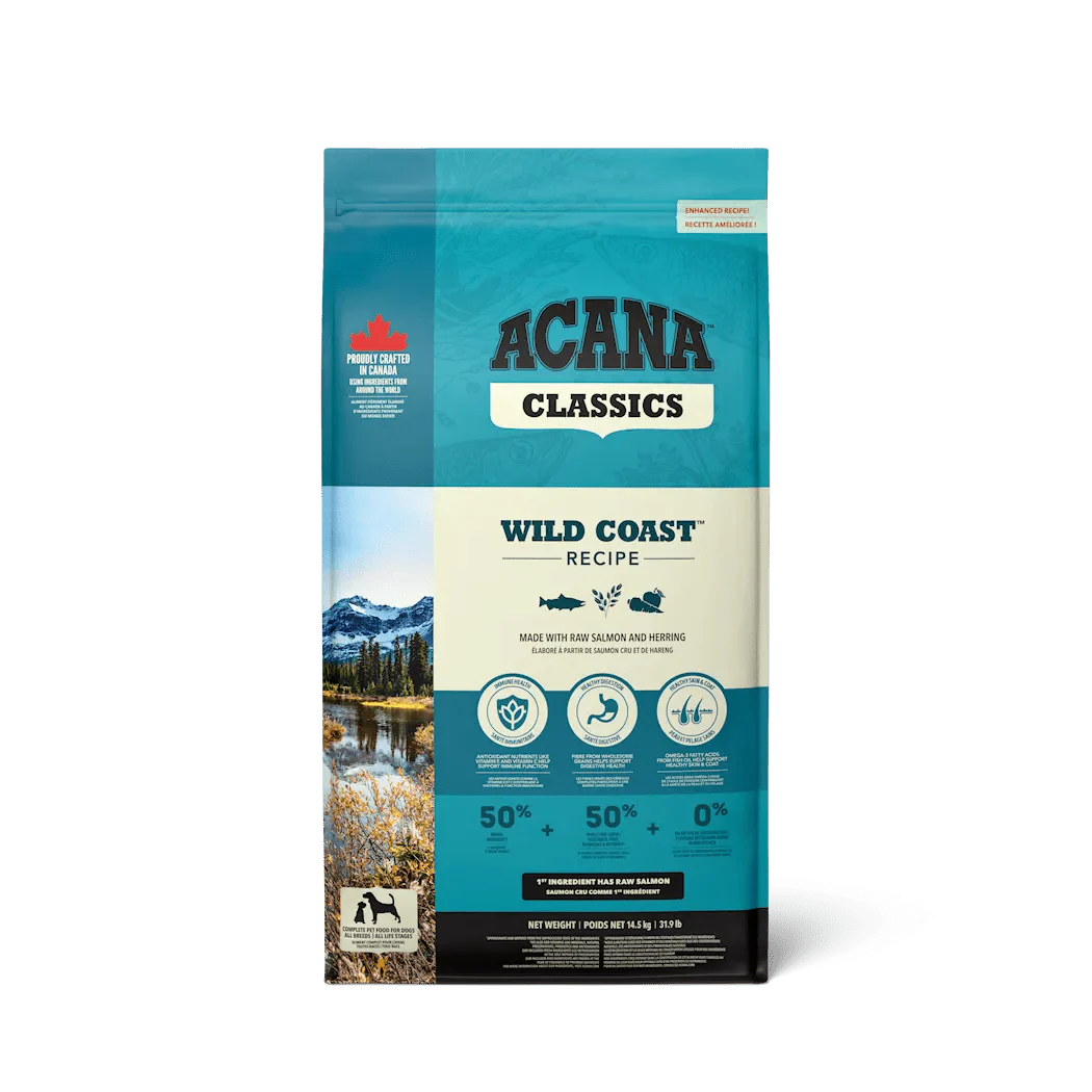Acana Classic Wild Coast - DjurZooAcana Classic Wild CoastAcana Classic Wild CoastAcanaDjurZoo190116006499256217514.5 kgAcana Classic Wild Coast